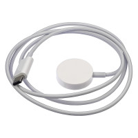 Безпровідний зарядний пристрій Watch Series, Cable Type-C (No Logo), White