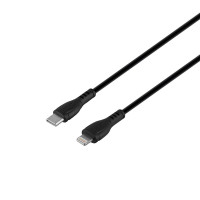 Кабель Borofone BX51 Triumph, Type-C to Lightning, 1m, 2.4A, White 6