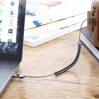 Bluetooth ресивер Hoco DUP02, Black 3