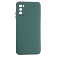 Чохол Silicone Case for Samsung A03s Dark Green (48)
