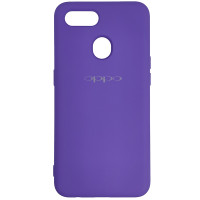 Чохол Silicone Case for Oppo A12\A7 Light Violet (41)