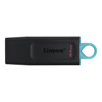 Флешка Kingston DT Exodia, USB 3.2, 64GB, Black-Teal