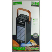 Універсальна мобільна батарея Bilitong S-13, Solar Charge, Cable Micro/iPhone/TypeC, 60000 mAh White 5