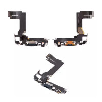 Шлейф для iPhone 13 mini, з роз'ємом зарядки та мікрофоном, Original PRC, Midnight