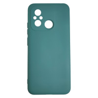 Чохол Silicone Case для Xiaomi Redmi 12C, Dark Green