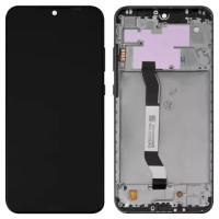 Дисплейний модуль для Xiaomi Redmi Note 8T, with logo, з рамкою, High Copy, Black
