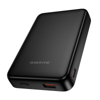 Універсальна мобільна батарея Borofone BJ82A, 10000mAh, PD 20W, Magnet Wireless Charge, Black 5