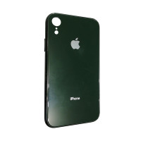 Чохол Glass Case для Apple iPhone XR Dark Green