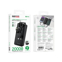Універсальна мобільна батарея Borofone BJ84A Smooth, 20000mAh Black