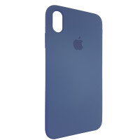 Чехол Copy Silicone Case iPhone XS Max Gray Blue (57)