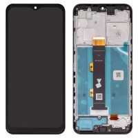 Дисплейний модуль для Motorola Moto G10 Power, з рамкою, High Copy, Black