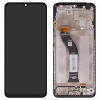 Дисплейний модуль для Xiaomi Redmi 14R, з рамкою, Original PRC, Black