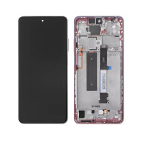 Дисплейний модуль для Xiaomi Mi 10T Lite, з рамкою, Original PRC, Rose Gold Beach