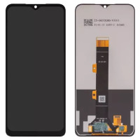 Дисплейний модуль для Motorola XT2239 Moto E22, Service Pack, Black