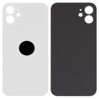 Задня кришка для iPhone 12, Big Hole, White