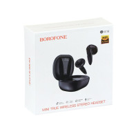 Безпровідна гарнітура Borofone BW18, White 7