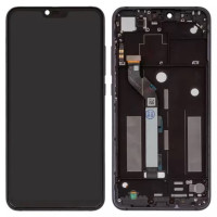 Дисплейний модуль для Xiaomi Mi 8 Lite, з рамкою, Original Ref., Black