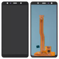 Дисплейний модуль для Samsung A750 Galaxy A7 (2018), High Copy, OLED, Black