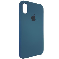 Чохол Copy Silicone Case iPhone X/XS Cosmos Blue (35)
