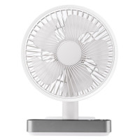 Настільний безпровідний вентилятор GXQC F702 White