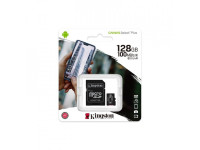 Карта пам'яті Kingston Canvas Select Plus 128Gb microSDXC (UHS-1) class 10 А1 (R-100MB/s) adapter SD
