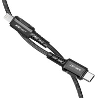 Кабель ACEFAST C1-01 USB-C to Lightning aluminum alloy Black