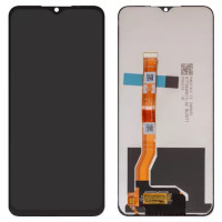 Дисплейний модуль для Oppo A17, Service Pack, Black