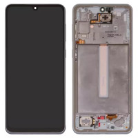 Дисплейний модуль для Samsung A336 Galaxy A33 5G, з рамкою, Original PRC, White