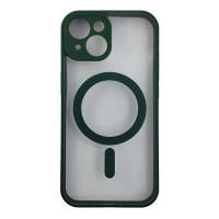 Чохол Transparante Case with MagSafe для iPhone 13 Green