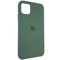 Чехол Copy Silicone Case iPhone 11 Wood Green (58)