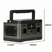 Портативна зарядна станція iEnergy, P63, 500W, Black 2