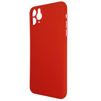Чохол Anyland Carbon Ultra thin для iPhone 11 Pro Max Red 1