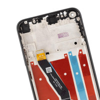 Дисплейний модуль Huawei P40 Lite E (ART-L28, ART-L29, ART-L29N), Y7p з рамкою, Original, Black 1