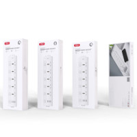 Мережевий подовжувач XO WL19, 5xSocket/1x-Type-C/2xUSB-A, 2m, White 1