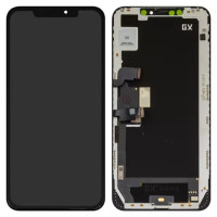 Дисплейний модуль для iPhone XS Max, High Copy, OLED, GX OEM hard, Black