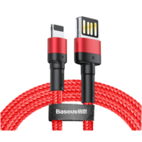 Кабель Baseus USB to Lightning 2.4A CALKLF-G Black-Red