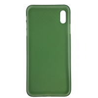 Чохол Anyland Carbon Ultra thin для iPhone XS Max Green 3