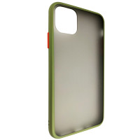 Чохол Totu Copy Gingle Series for iPhone 11 Pro Max Dark Green+Orange