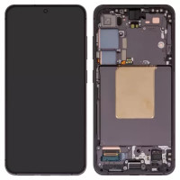 Дисплейний модуль для Samsung S921 Galaxy S24, з рамкою, Original PRC, Black