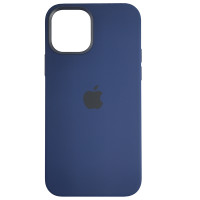Чохол HQ Silicone Case iPhone 12/12 Pro Navy Blue (без MagSafe)