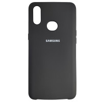 Чохол Silicone Case for Samsung A10s Black (18)