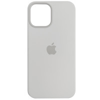 Чохол HQ Silicone Case iPhone 12 Pro Max White (без MagSafe)