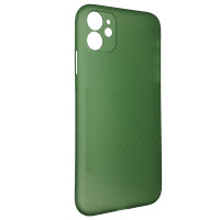 Чохол Anyland Carbon Ultra thin для Apple iPhone 11 Green