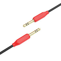 Кабель AUX Hoco UPA11, Jack 3.5 mm to Jack 3.5 mm, 1m, Black 2