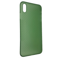 Чохол Anyland Carbon Ultra thin для Apple iPhone XS Max Green