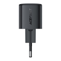 Мережевий зарядний пристрій Acefast A118, PD 30W, mini GaN, Black 2