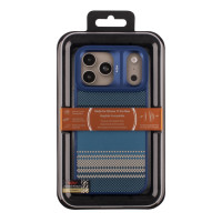Чохол Kajsa Resort Collection Gradient Stripe with MagSafe для iPhone 17 Pro Max, Blue Plus B-Ring 4