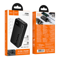 Універсальна мобільна батарея Hoco J154A, 20000mAh, 22.5W, PD 20W, Black 2