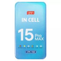 Дисплейний модуль для iPhone 15 Pro Max, Copy, TFT, ZY, LTPS FHD, Black 1