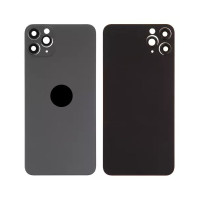 Задня кришка для iPhone 11 Pro Max, зі склом камери, Small Hole, Matte Space Gray